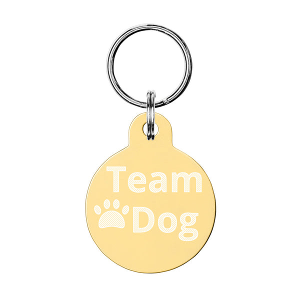 Team Dog ID tag