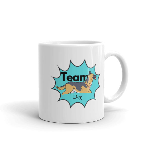 The Team Dog glossy mug